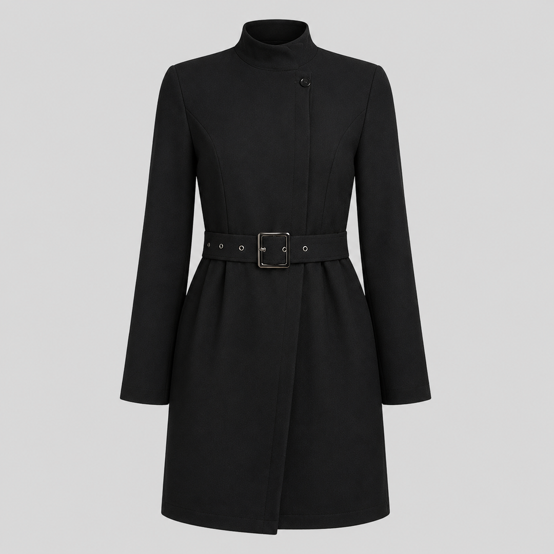 Vera Tailored Belted Coat Dress