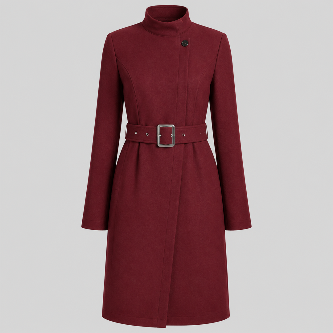 Vera Tailored Belted Coat Dress