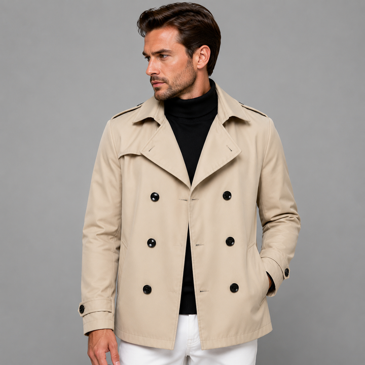 Everett Double-Breasted Trench Coat