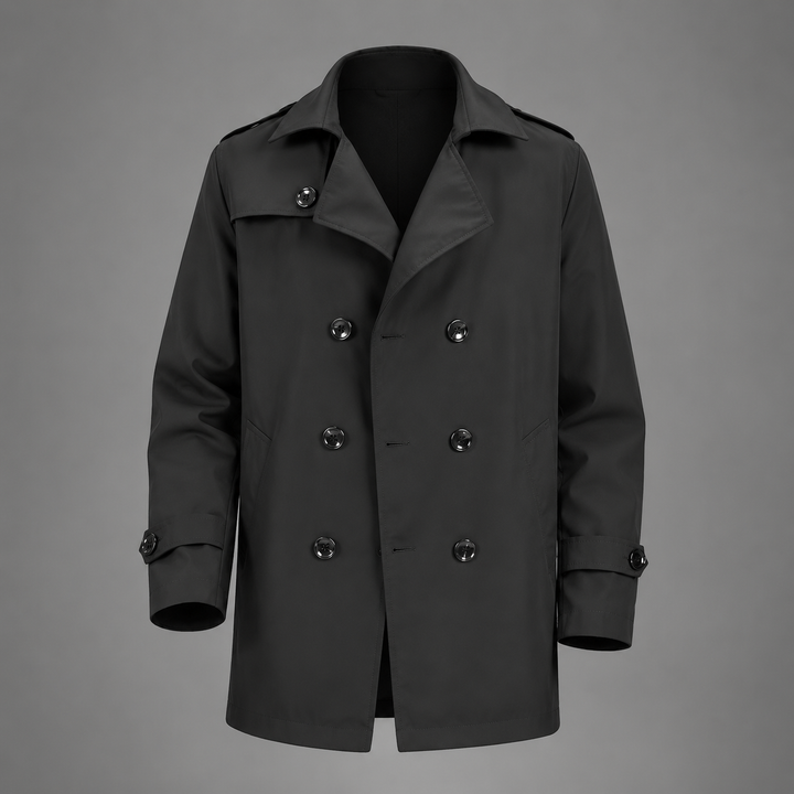 Everett Double-Breasted Trench Coat
