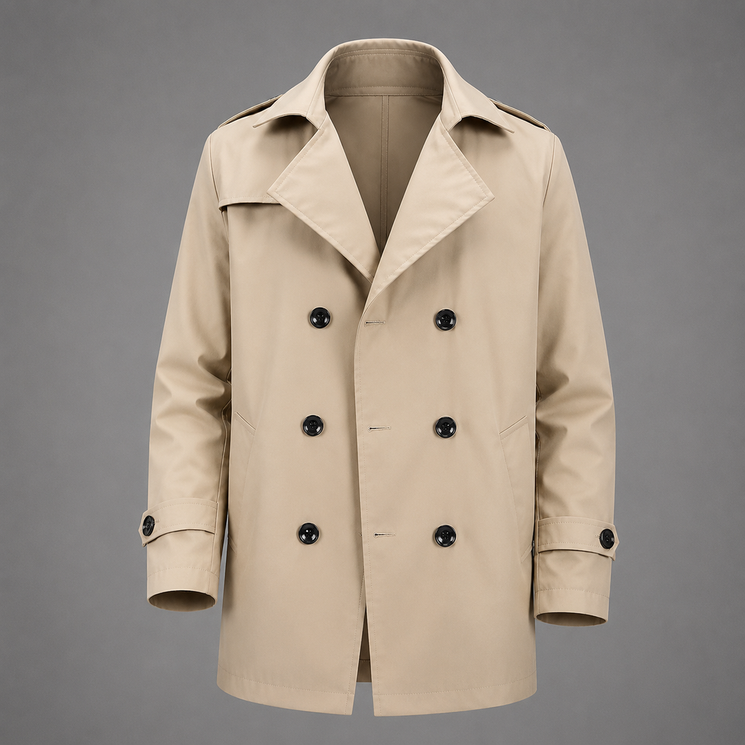 Everett Double-Breasted Trench Coat