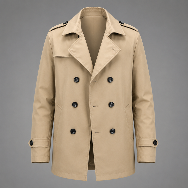 Everett Double-Breasted Trench Coat