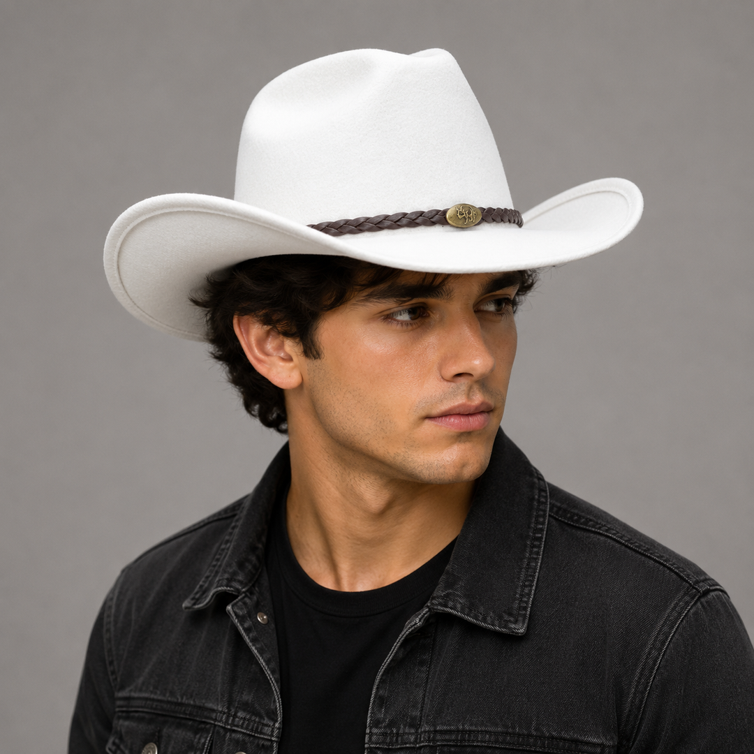 Dakota Braided Band Western Hat