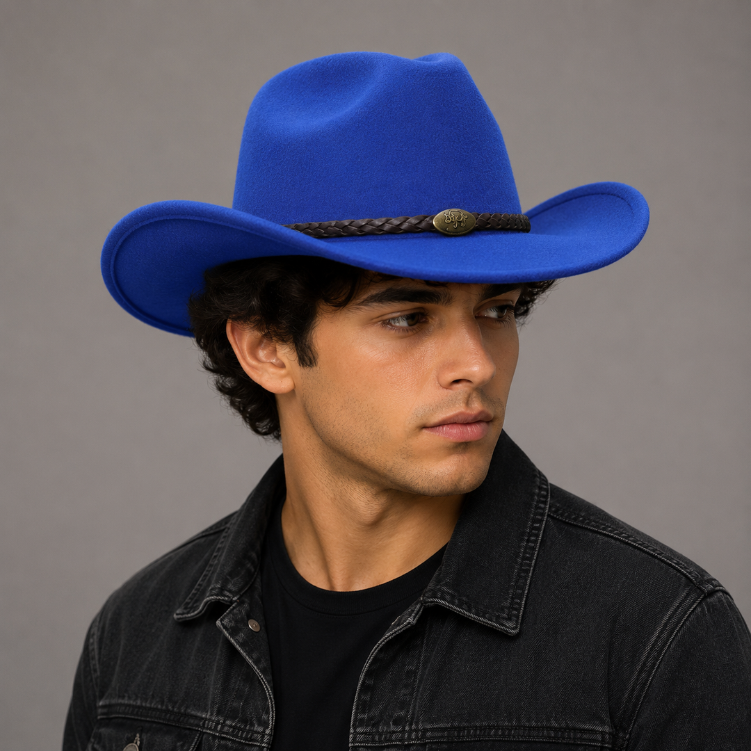 Dakota Braided Band Western Hat