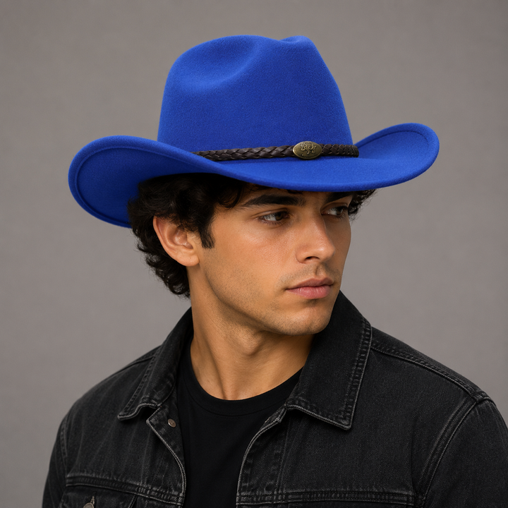 Dakota Braided Band Western Hat
