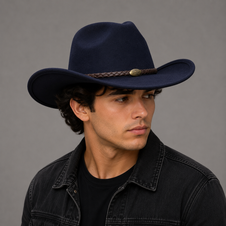 Dakota Braided Band Western Hat