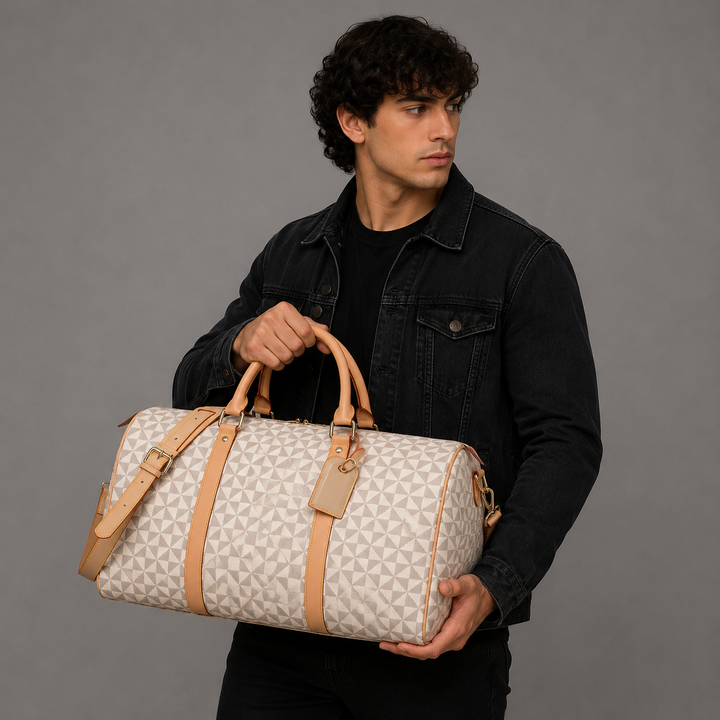 Everett Geo Print Duffel Bag