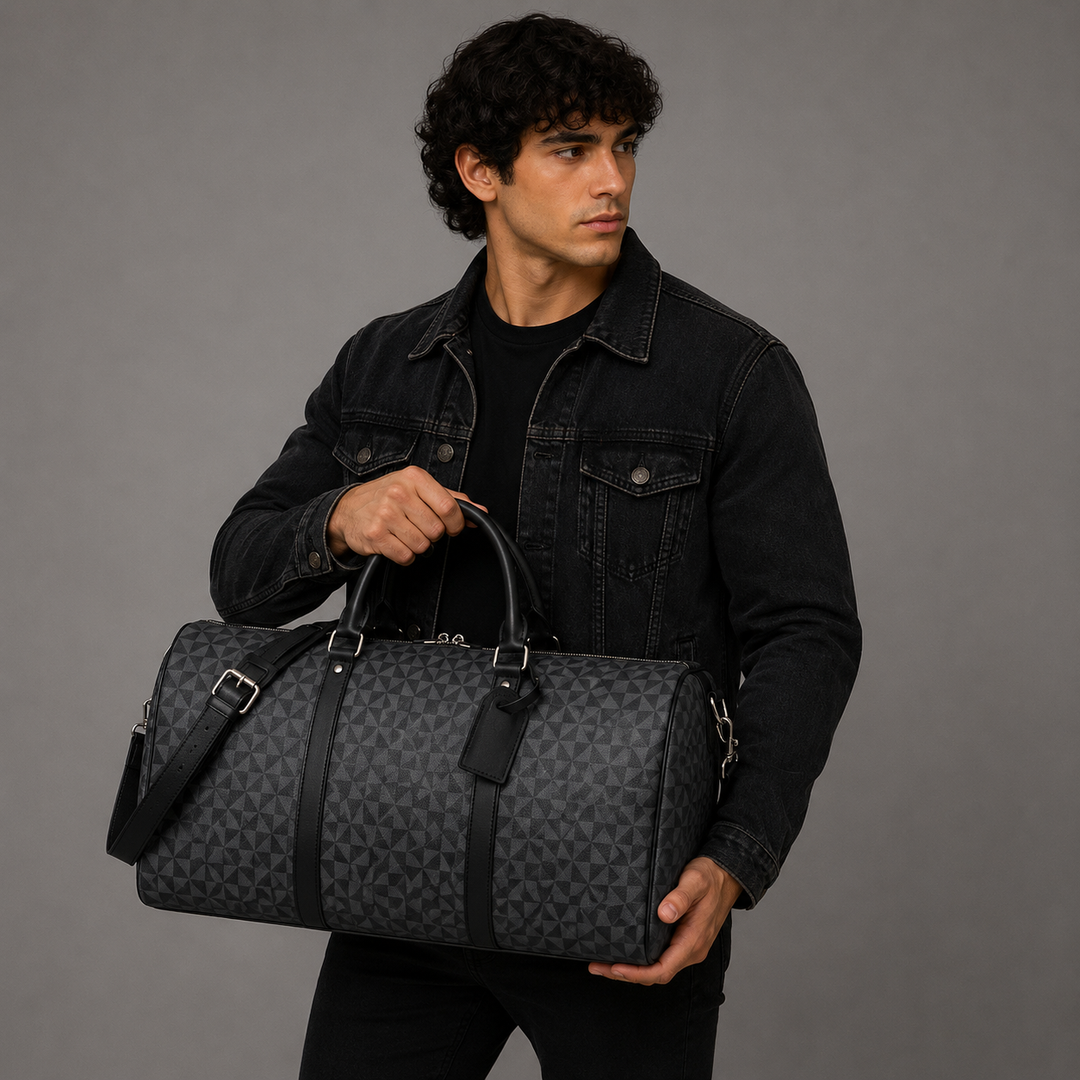 Everett Geo Print Duffel Bag