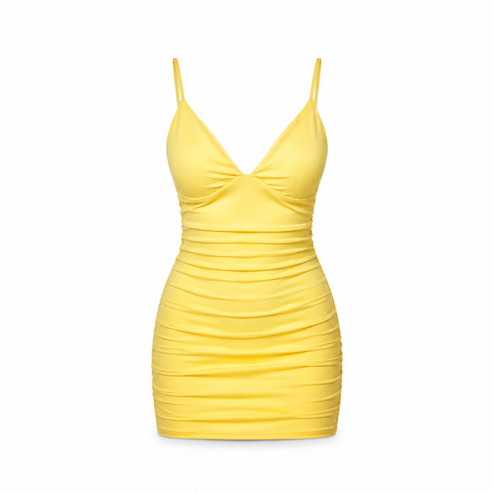 Serena Ruched Bodycon Dress