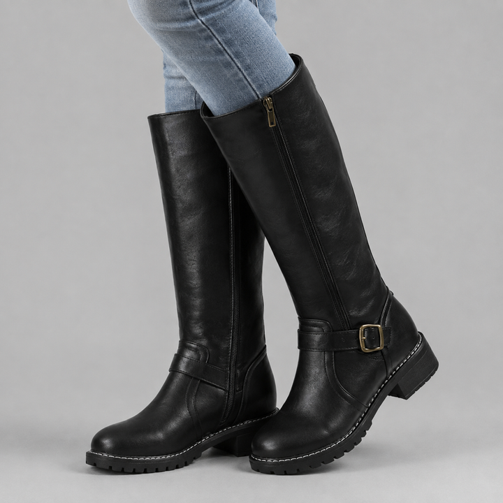 Clara Vintage Leather Boots