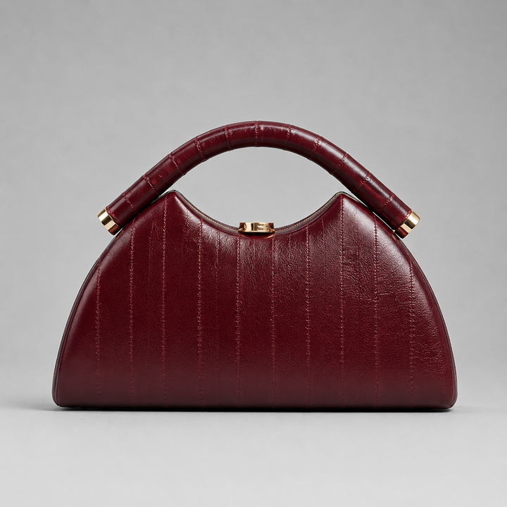 Rosalind Curved Frame Clutch