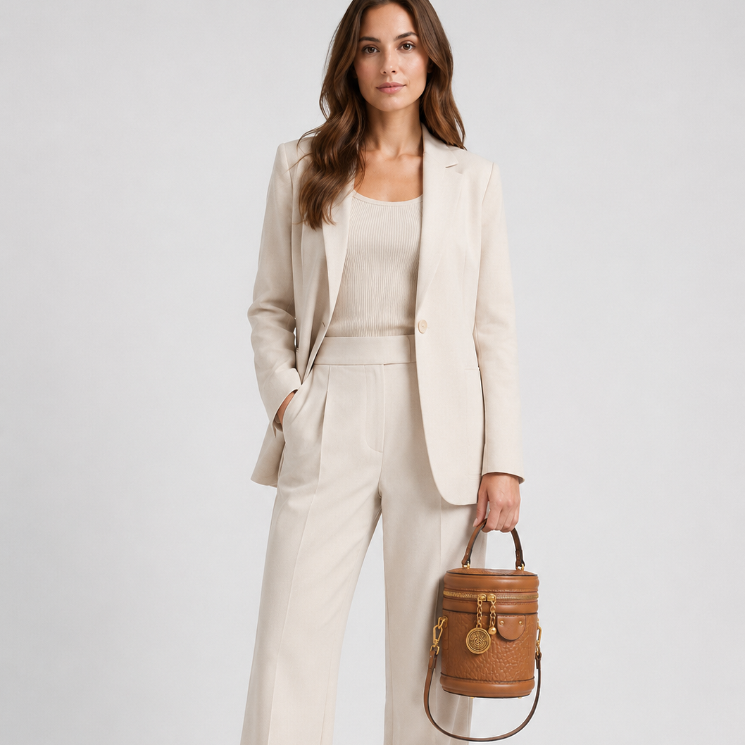 Genevieve Cylinder Vanity Bag