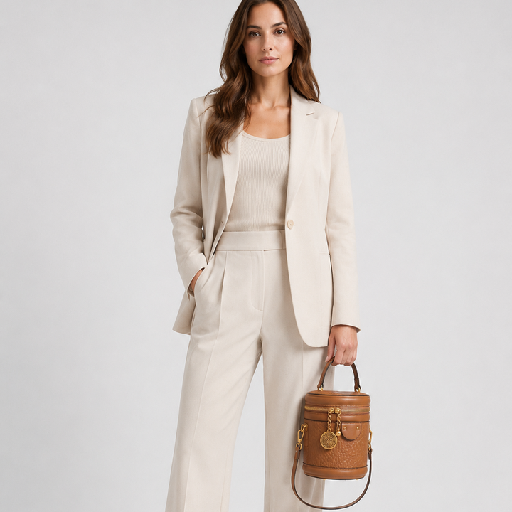 Genevieve Cylinder Vanity Bag