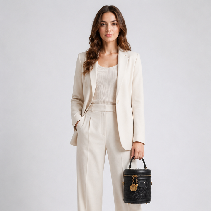 Genevieve Cylinder Vanity Bag