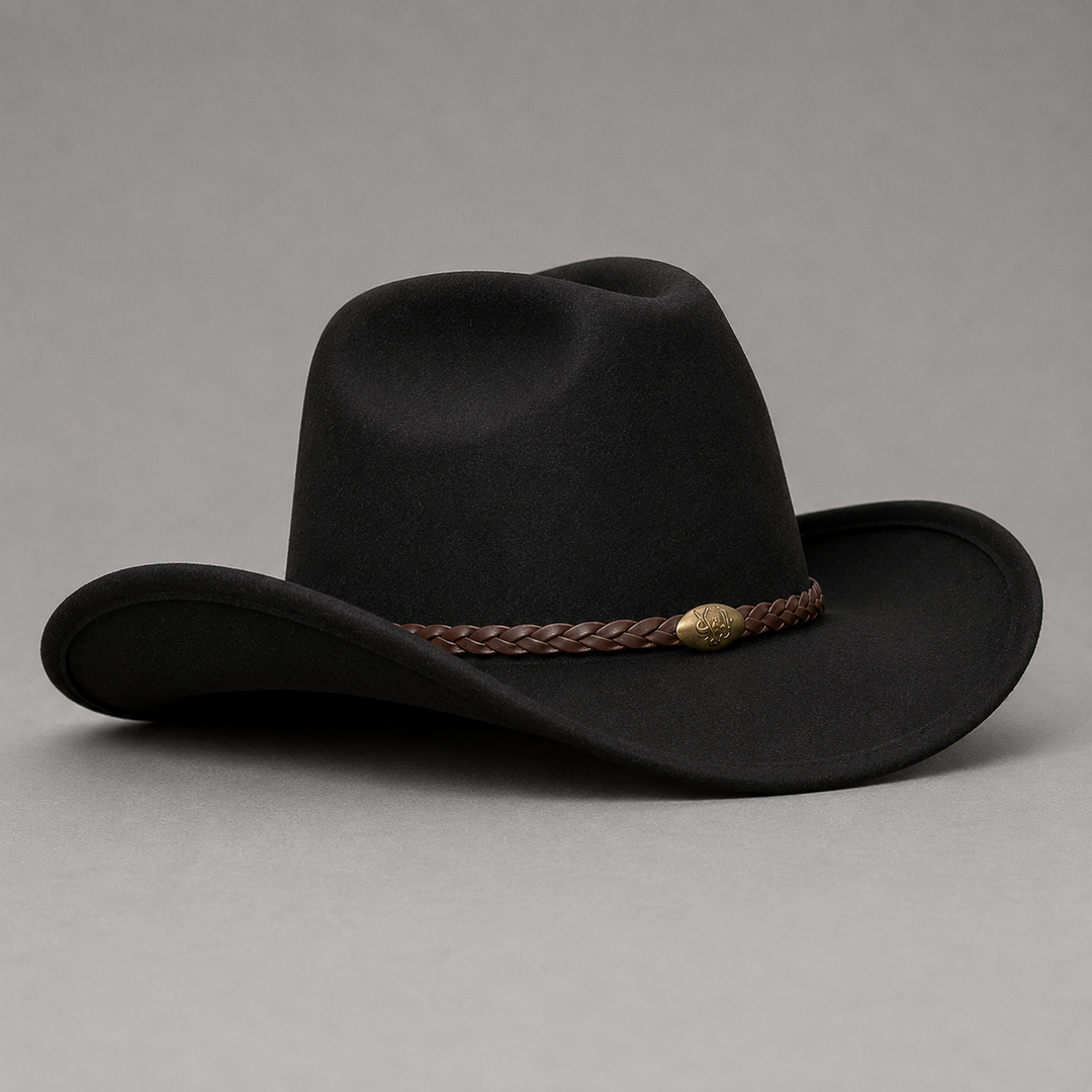 Dakota Braided Band Western Hat