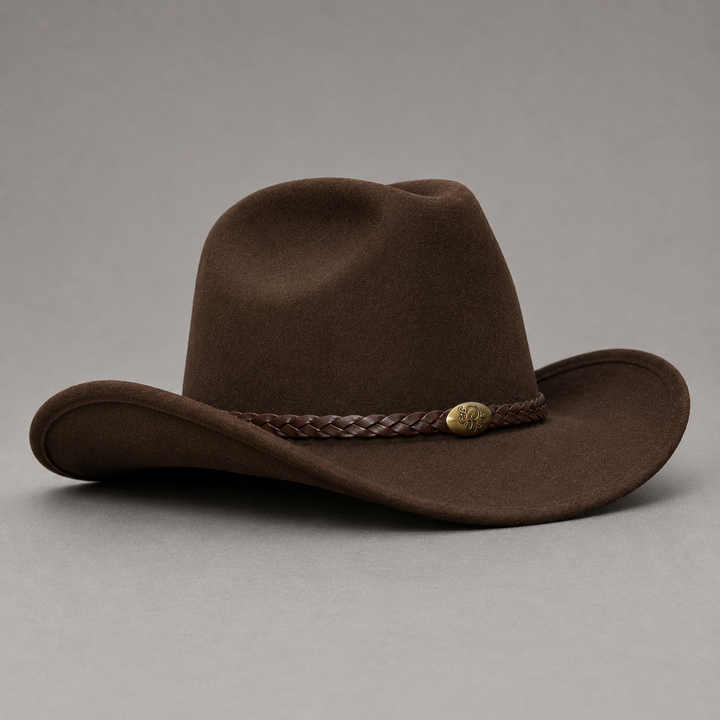 Dakota Braided Band Western Hat