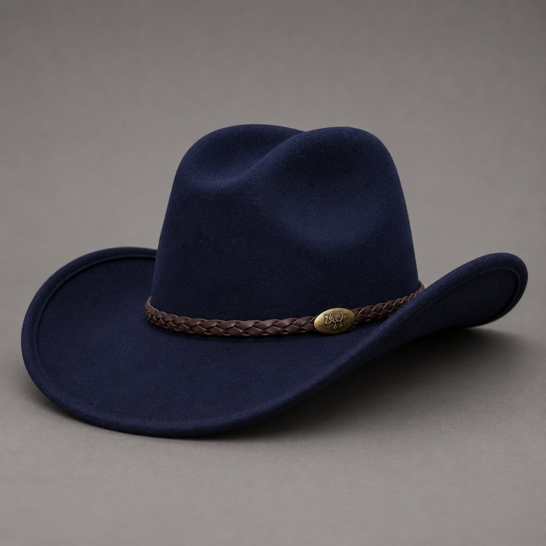 Dakota Braided Band Western Hat