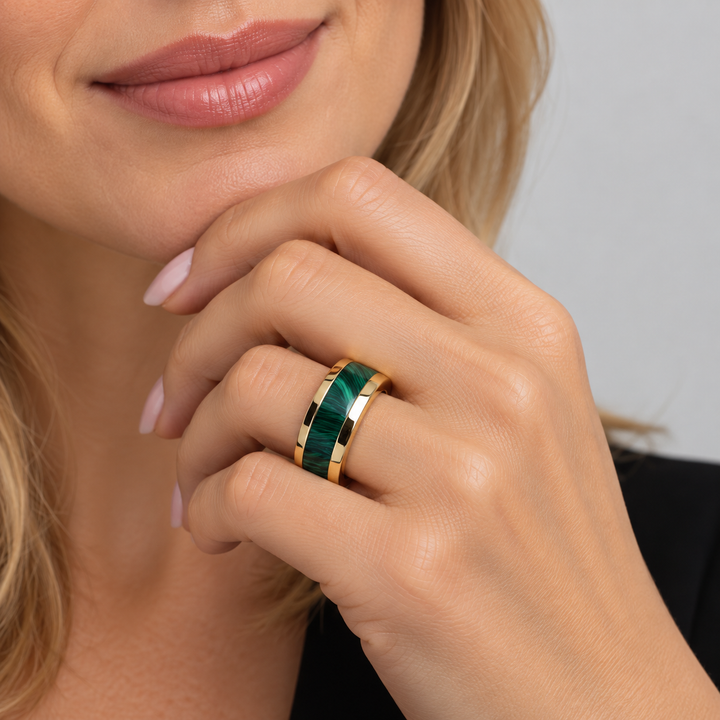 Ethan | Unisex Textured Statement Rings