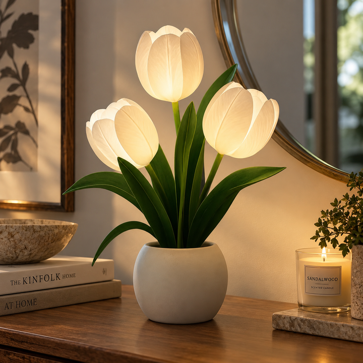Elara | Luminous Tulip Flower Lamp