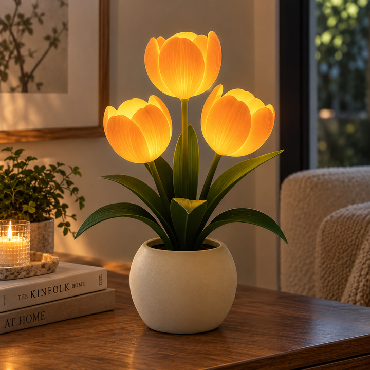 Elara | Luminous Tulip Flower Lamp