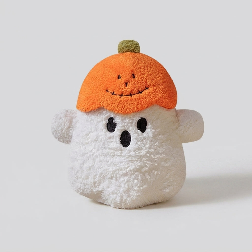 Luna | Halloween Pumpkin Ghost Plush Pillow