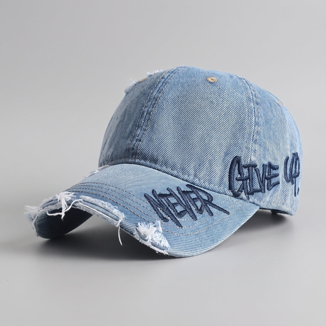 Denali Distressed Denim Cap