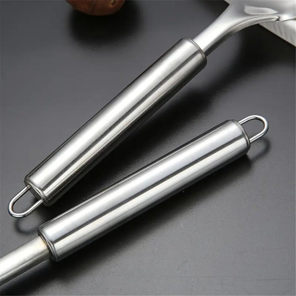 Caleb | Stainless Steel Kitchen Utensil Set with Ladle Spatula and Spoons