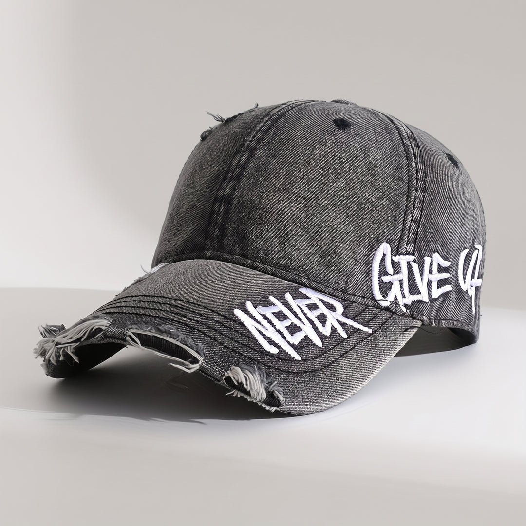 Denali Distressed Denim Cap