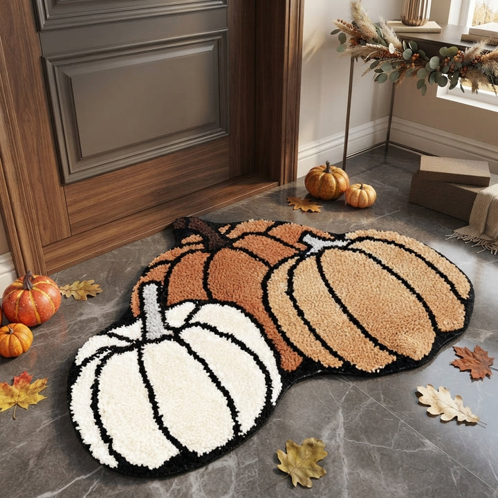 Mia | Halloween Non Slip Pumpkin Ghost Printed Door Mat