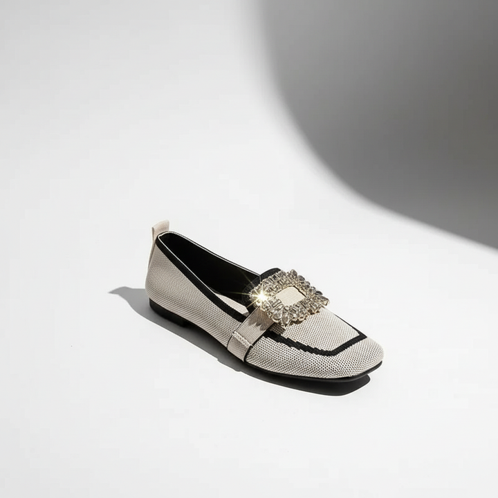 Isabeau Square Toe Flats