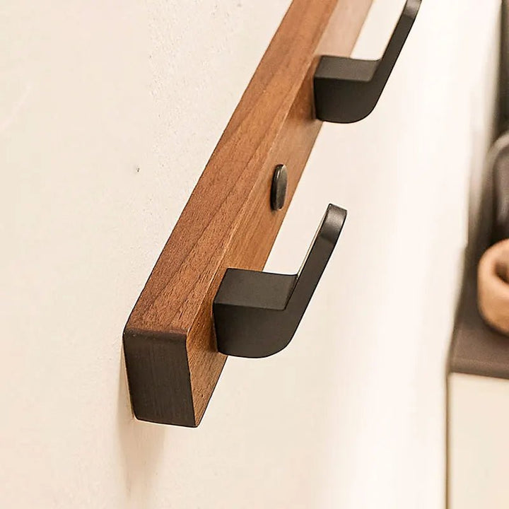 Benjamin | Wall Mounted Coat Rack with Three Double Hooks