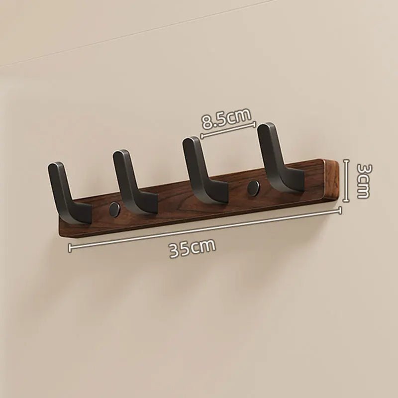 Benjamin | Wall Mounted Coat Rack with Three Double Hooks