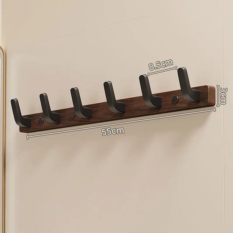 Benjamin | Wall Mounted Coat Rack with Three Double Hooks