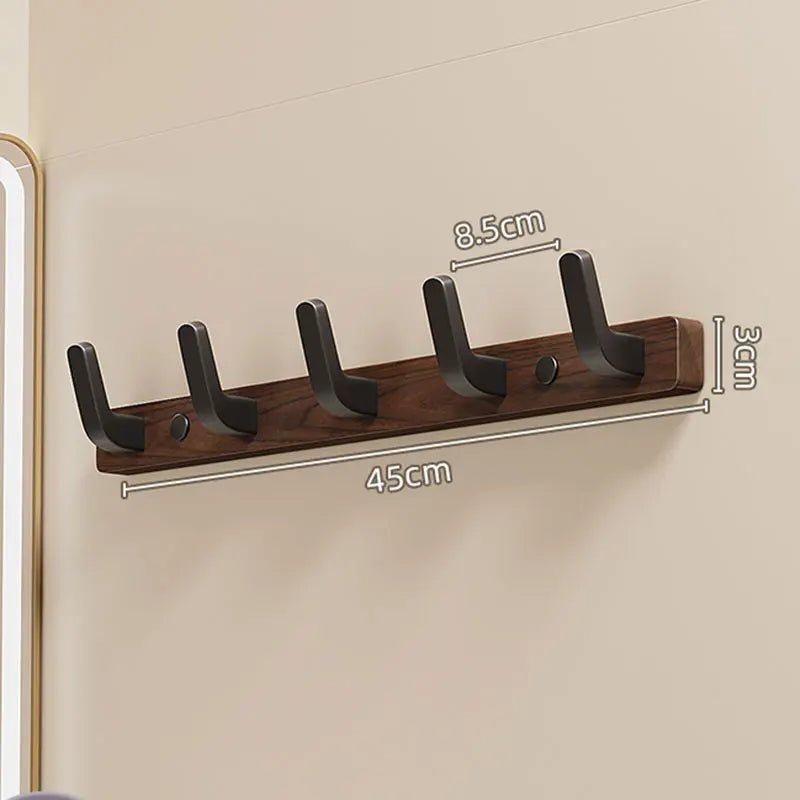 Benjamin | Wall Mounted Coat Rack with Three Double Hooks