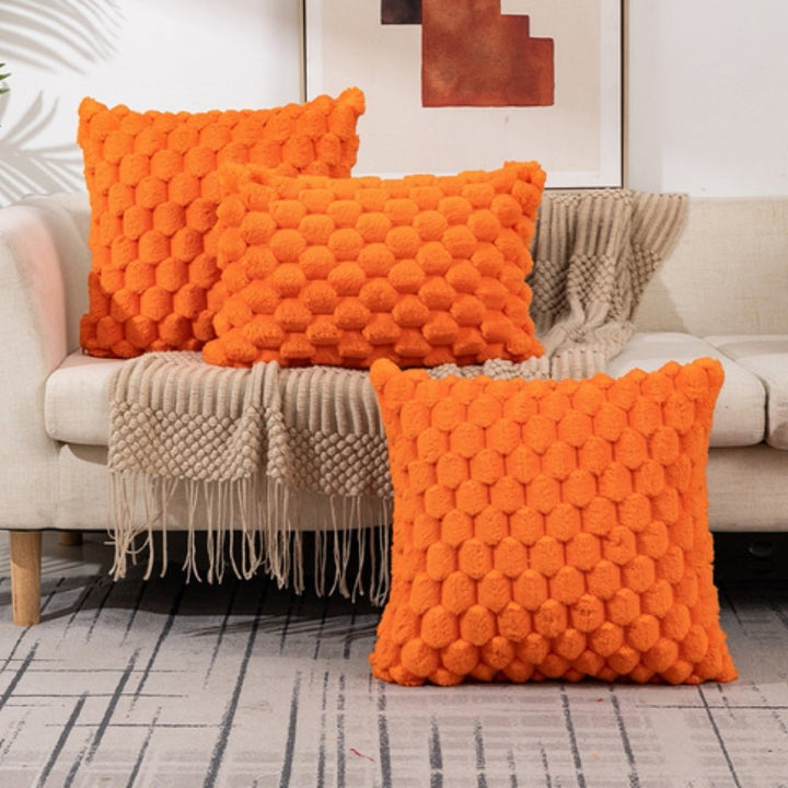 Zoey | Textured Decorative Throw Pillow Set for Living Room Sofa