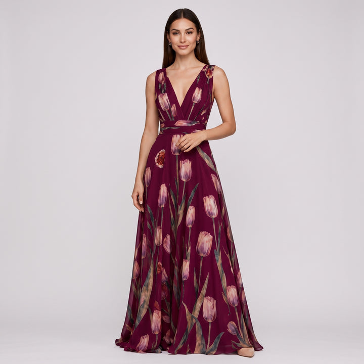 Lillian Botanical Maxi Dress