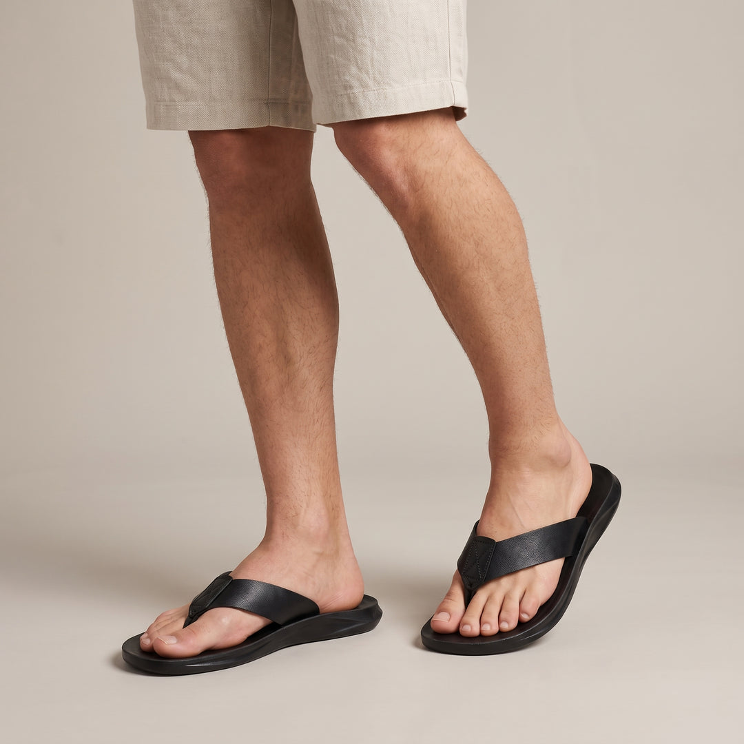 Nico Leather Thong Sandal