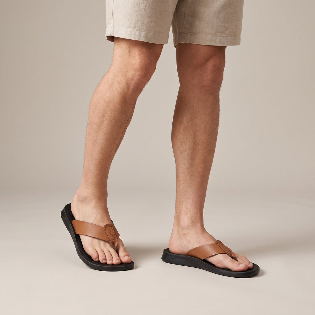 Nico Leather Thong Sandal