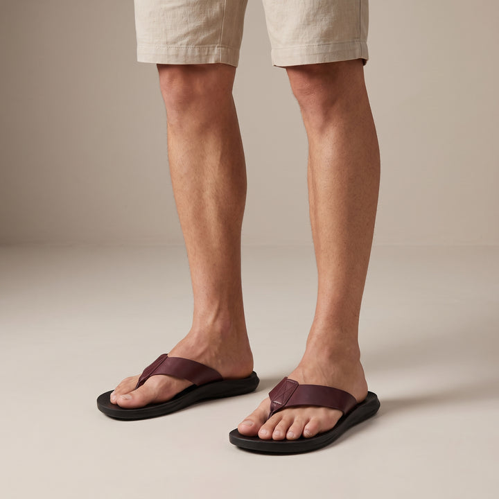Nico Leather Thong Sandal