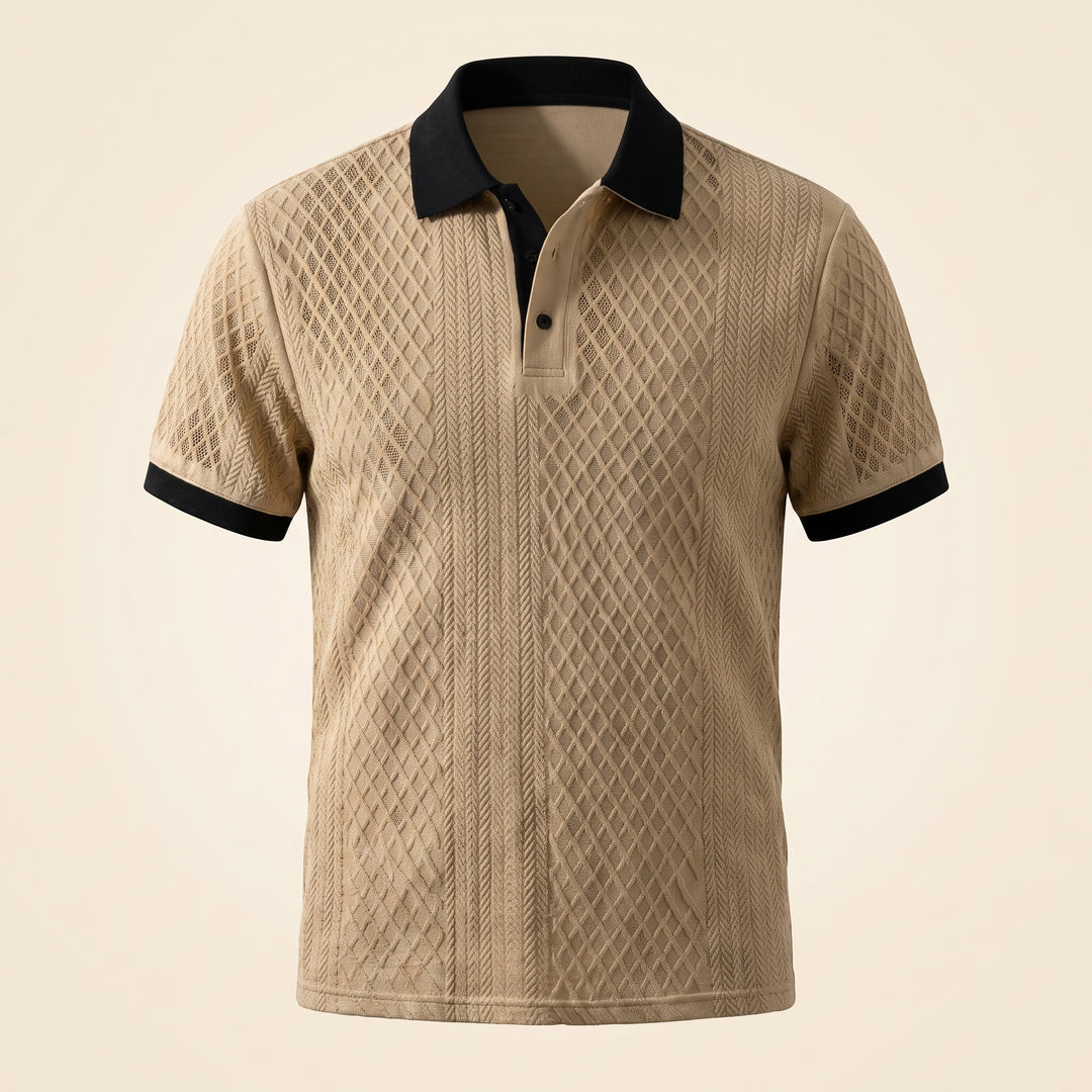 Levi Jacquard Knit Polo