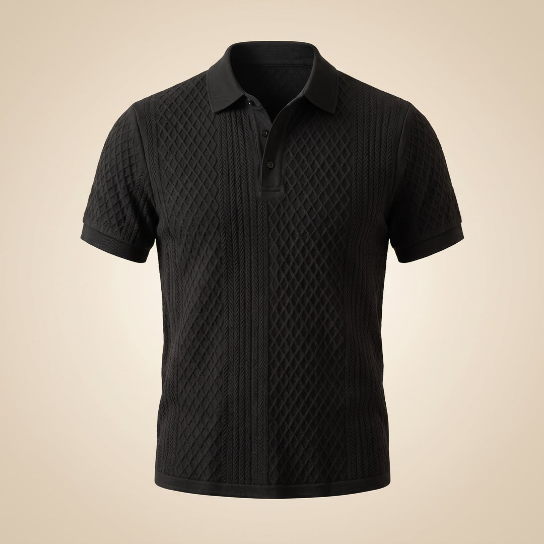 Levi Jacquard Knit Polo