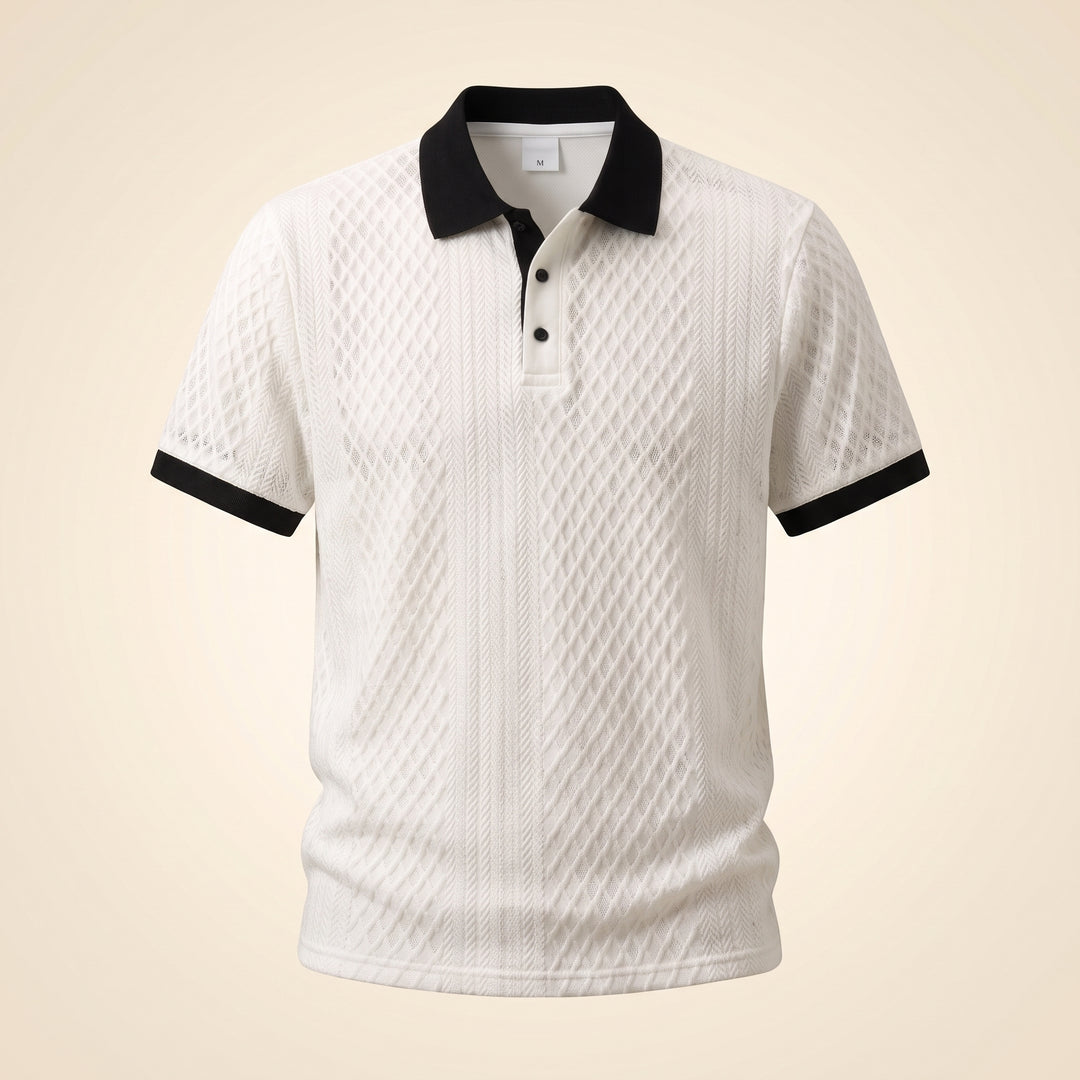 Levi Jacquard Knit Polo