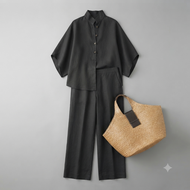 Portofino Linen Two-Piece Set