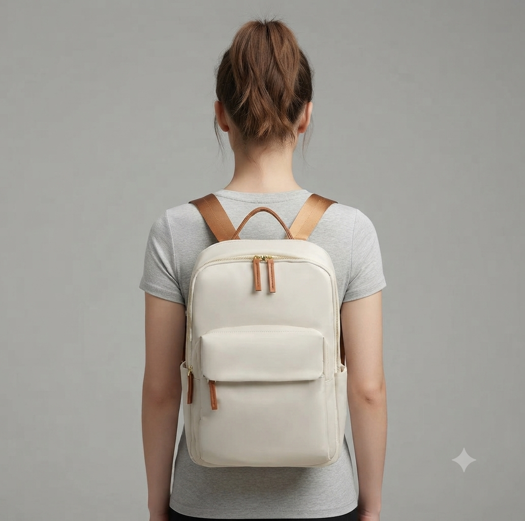 Camille Vegan Leather Backpack