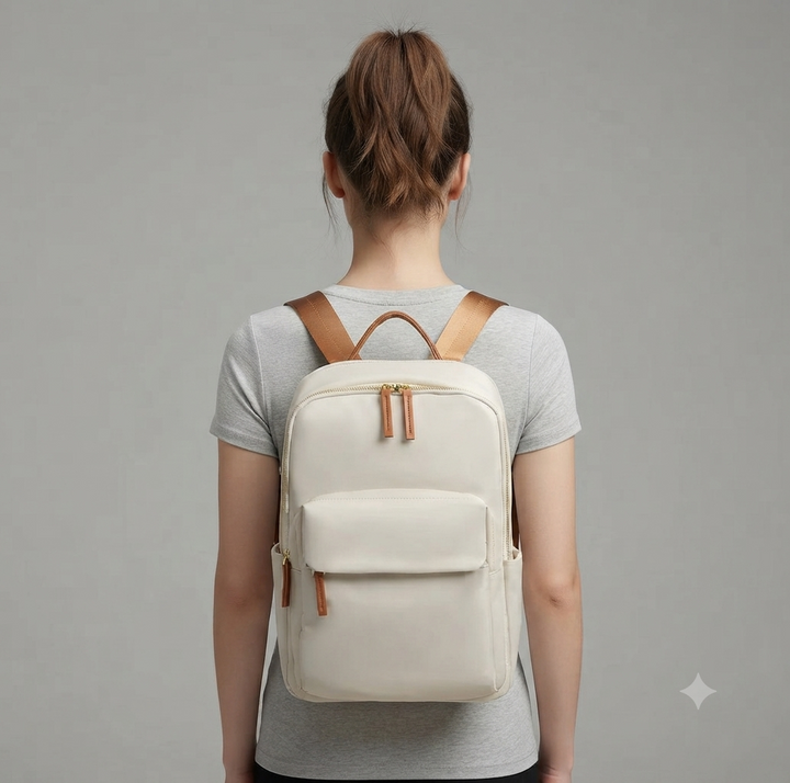 Camille Vegan Leather Backpack