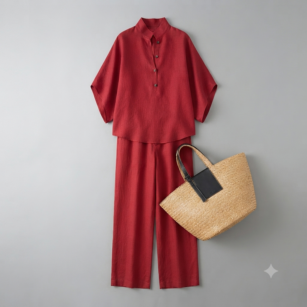 Portofino Linen Two-Piece Set