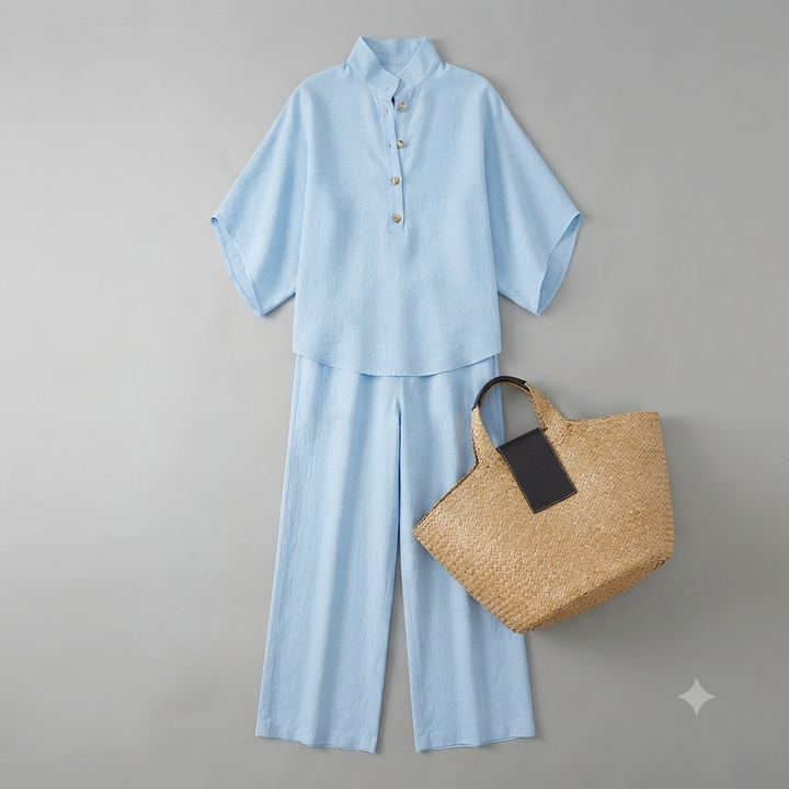 Portofino Linen Two-Piece Set