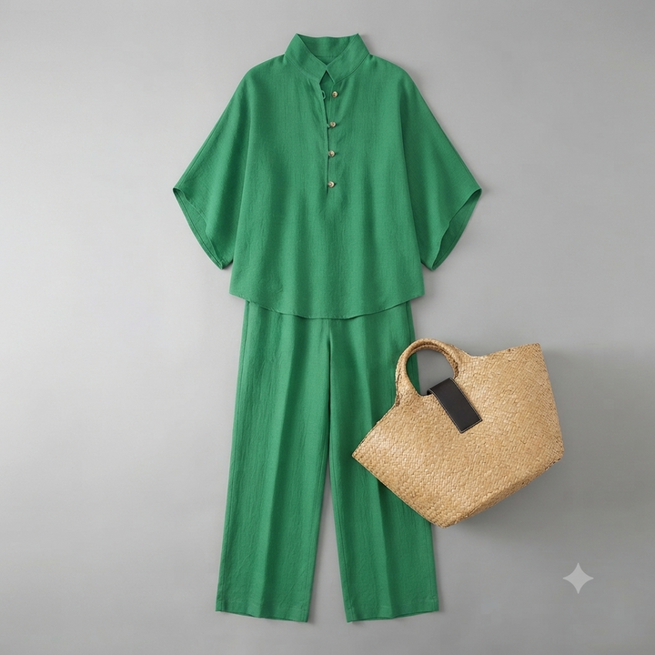 Portofino Linen Two-Piece Set
