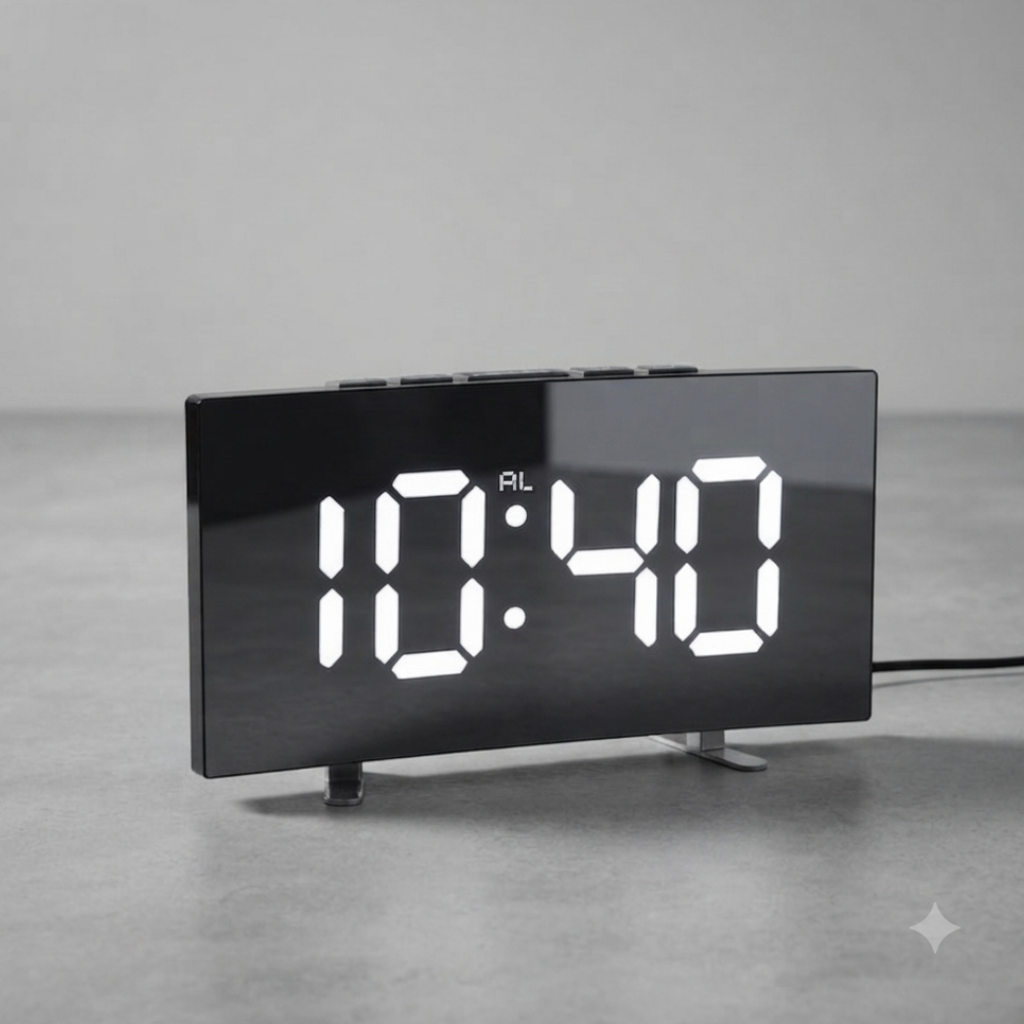 Vantage LED Digital Alarm Clock