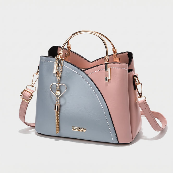 Isabella Colorblock Handle Bag